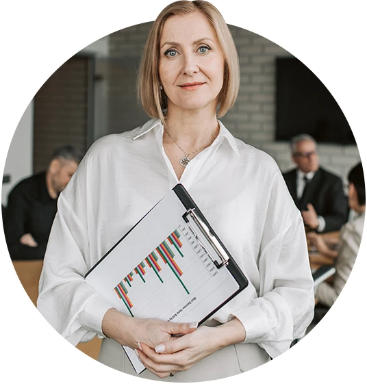 Pharmaceutical professional working on quality assurance